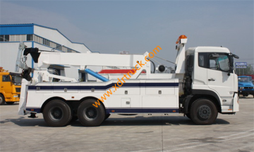 25ton Dongfeng Flatbed Tow Truck Euro3