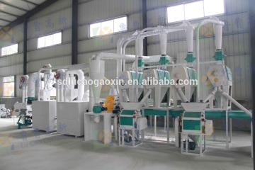 China maize flour production line / corn flour production line