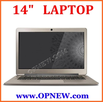 New laptop intel Z8300 Quad core 14 inch laptop pc super slim quad core win10 mini laptop pc