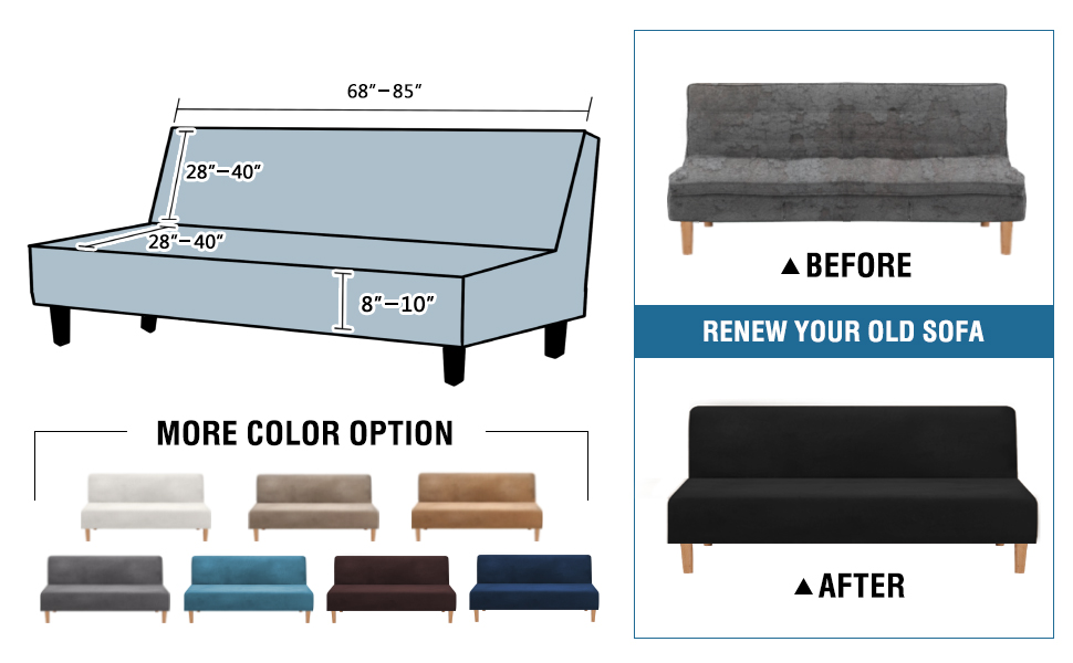 Size Guide Sofa Cover