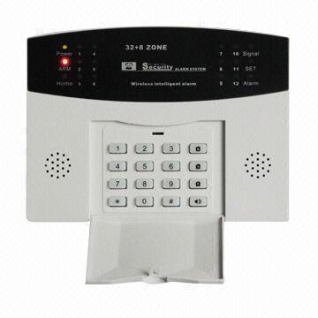 LED PSTN Alarm System, Built-in Intercom Speaker, SMS Prompt of Low-power