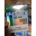 1900 Puffs Kang Vape الأجهزة المتاح