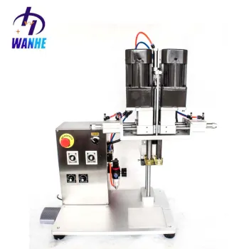 WH New Type Desktop Pneumatic Semi-Automatic Bottle Capping and Screwing Machines