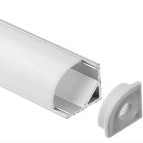 Aluminium Strip Profile for Curved Installation