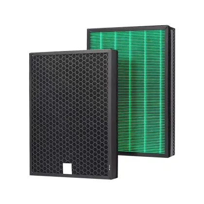 Coway 300 & 400s Air Purifier Replacement Filters: Activated Carbon & HEPA Compatible