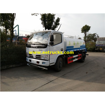 6000L 130HP Water Sprinkler Tanker Trucks