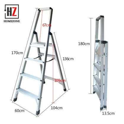 Ladders Household Ladder Aluminum A Type Step ladder
