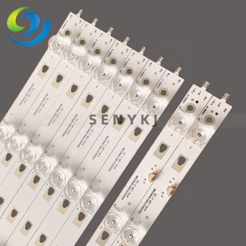Luce a barre LED Uso per JVC LT-49MA875 V500DJ6-QE1 50C61 LS50A51 U50H3 STRUT LED LED49D05A-ZC23AG-03 LED49D05B-ZC23AG-03
