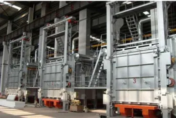 High hermetic trolley type annealing furnace