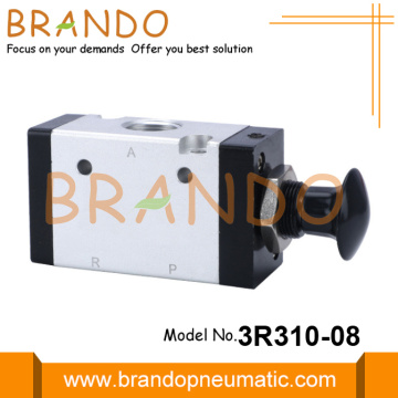 3R310-08 Hand Push Pull Pneumatic Valve 3/2 Way