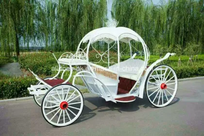 New Design Wedding Wedding Royal Princess Horse Cart Carriage Pferdekutschen