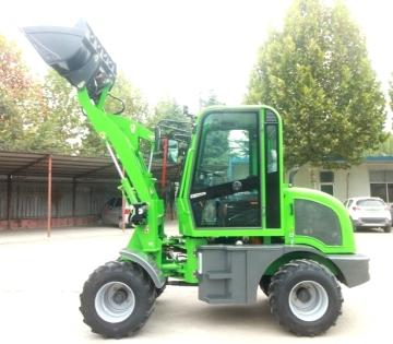 0.8 Ton Hydraulic Compact Radlader Loader with Factory Price and Various Attachments