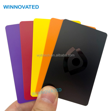 125kHz Read and Write Plastic RFID Cards with Insert Chips