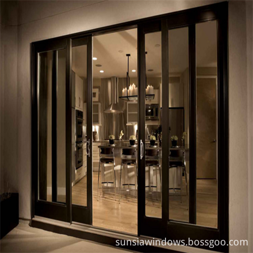 Aluminium lift and sliding door 