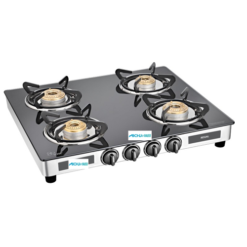 Regal 4 Burner Toughened Glass Cooktop