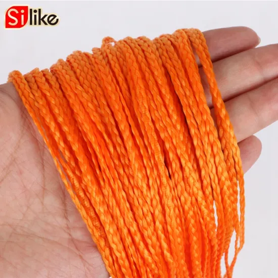 28' Braiding Hair Long Colorful Synthetic Zizi Box Braids Crochet Hair Extension for women Blonde Black Red Pink Blue 50g