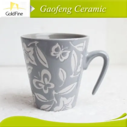 wholesale customzied ceramic coffee cup , cheap ceramic cup