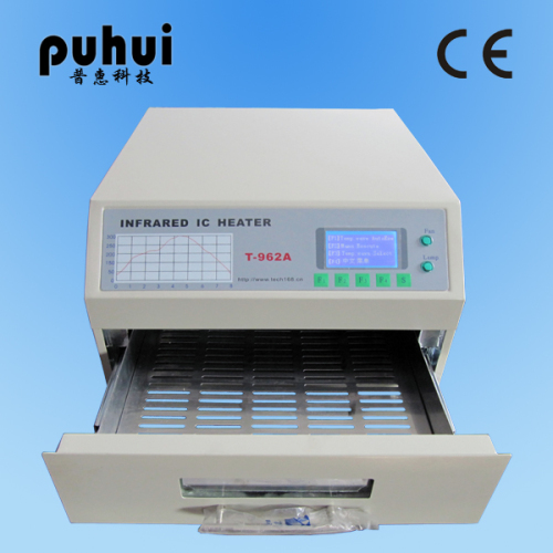 T-962A Reflow Oven, Infrared IC Heater, SMD LED Soldering Machine, Taian Puhui