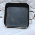 Square Antique Metal Iron Decration Tray