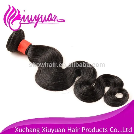 100% virgin human top beautyful brazilian body wave hair