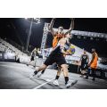 FIBA 3x3 승인 3 농구 바닥에 3