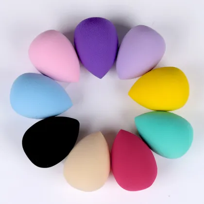 label beauty sponge cosmetic blender makeup spong