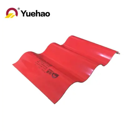 construction building materials pvc corrugated roof sheet