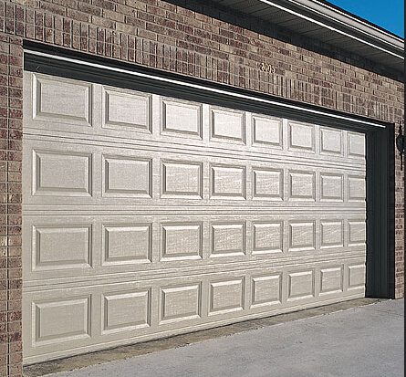 Residential insulated garage doors