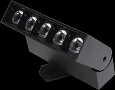 Hot Sale 15W Die Casting Folding LED Track Light for Jewelry Showcase & Museum