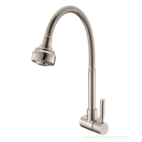 Stainless Steel Wall Mounted Faucet