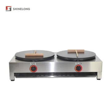 Hot Sale Health Double Plate Gas Crepe And Pancake Makers For Sale