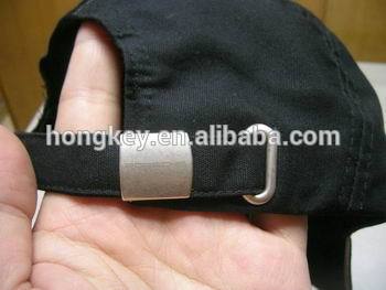 cheap classic silver back buckle for caps and hats