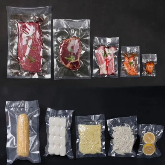 seafood plastic frozen food vacuum bag