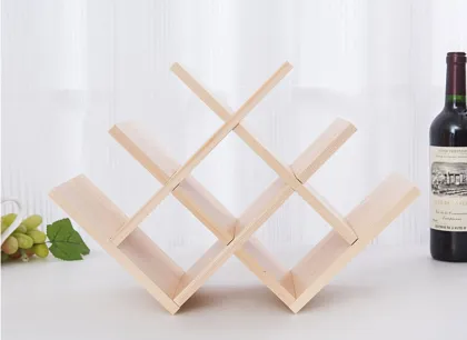 Healthy competitive price bamboo wooden wine holder