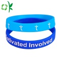 Cheap Embossed Simple And Fashion style Silicone Bracelet