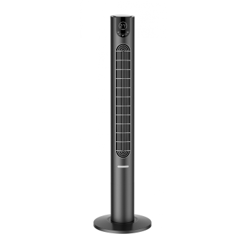 45 Inch High Quality Tower Fan In Black