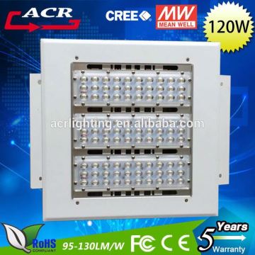2014 hotsale module lens led canopy light for gasoline station 120w