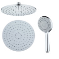 ABS Plastic round bathroom handheld shower head set