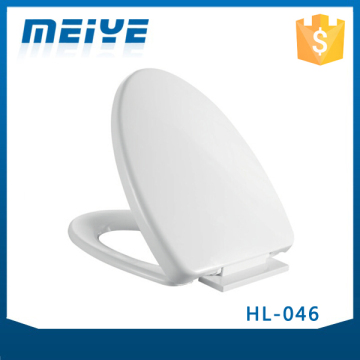 HL-046 MEIYE PP 450*380*68mm Round Soft-closing Toilet Seat Cover Ramp Down Toilet Lid