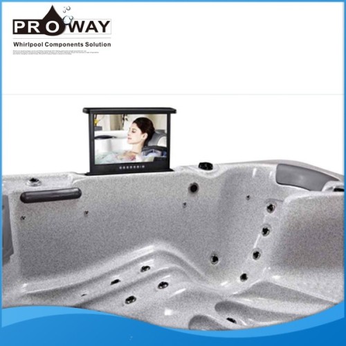 LED LCD TV 17inch(16:9) Hydromassage Bathtub with TV TUB TV