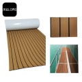 EVA Inflatable Fishing Boat Faux Teak Sheet