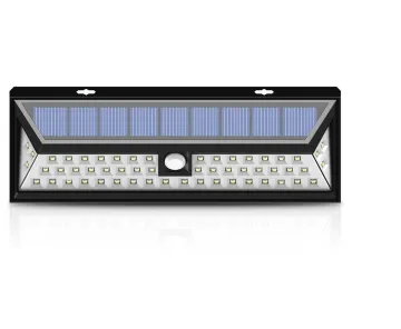 54LED Wal mart online shopping solar courtyard led street lighting