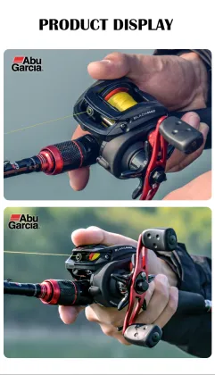 Abu Garcia Black Max3 Baitcasting Fishing Reel 6.4:1 Gear Ratio 8kg Drag Saltwater