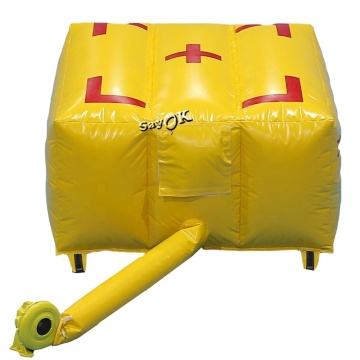 Fire Safety Rescue Foam Pit: Airbag Jumping Inflatable Safety Air Cushion" 

However, to make it more concise and SEO-friendly, you might consider:

"Fire Rescue Foam Pit: Inflatable Safety Air Cushion
