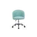 Adjustable Flannelette Raw Cotton Polyester Office Chair