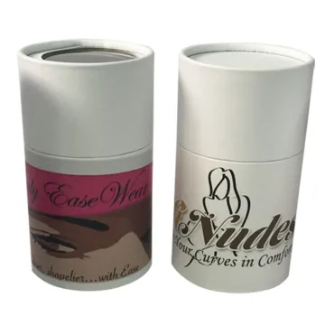 Personalized Useful Tube Round Gift Paper Box
