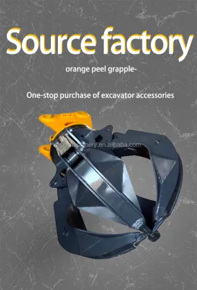 Heavy Duty Hydraulic Grapples for Excavators