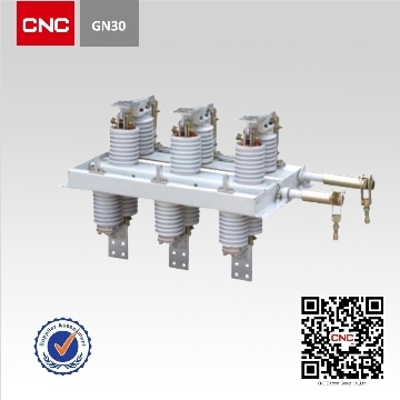 Gn30-12 Types of High Voltage Polymer or Porcelain Isolating Switch