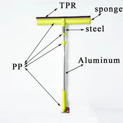 Professional Window Cleaning Tools: Flexible Handle Squeegees with Rubber Blades - Your Ultimate Cleaning Solution