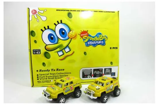 FRICTION CROSS-COUNTRY CAR W/LIGHT,IC